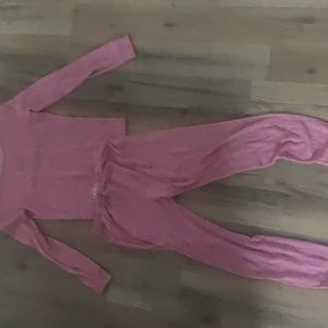 Be thankful pink shirt and pants set from dankskin. Set originally 20$) for 14$